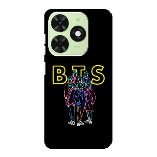 Чехол с принтом «BTS стайл» для TECNO Pop 8 Чехол с принтом «BTS стайл» для TECNO Pop 8