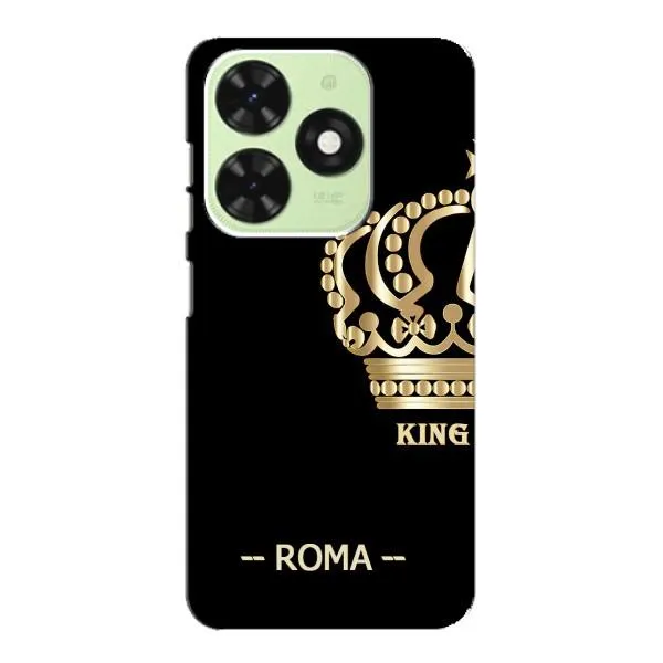 Чехол с принтом «Roma» для TECNO Pop 8