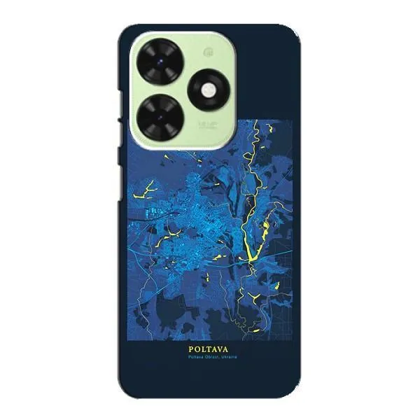 Чехол с принтом «Полтава» для TECNO Pop 8