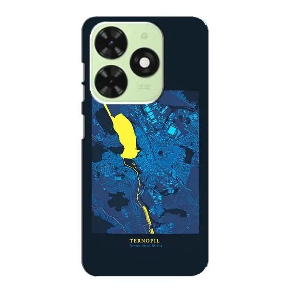 Чехол с принтом «Тернополь» для TECNO Pop 8
