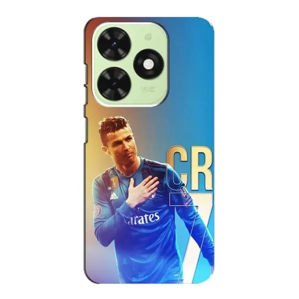 Чехол с принтом «CR7 Real» для TECNO Pop 8