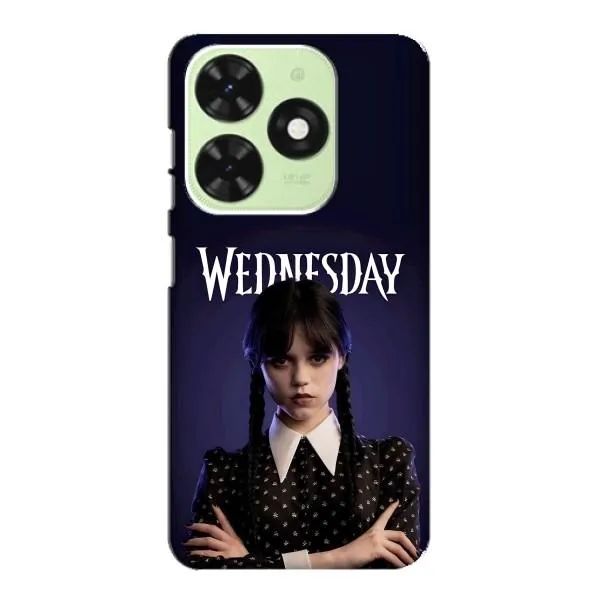 Чохол з принтом «Wednesday» для TECNO Pop 8