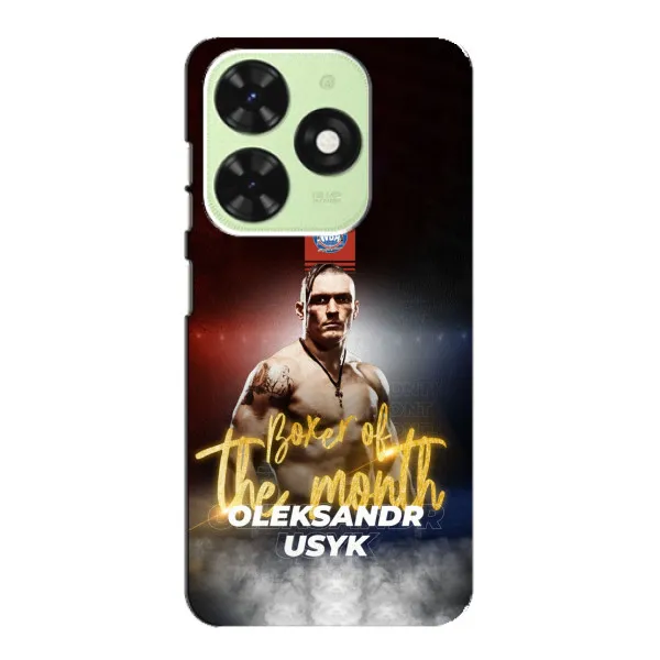 Чехол с принтом «Olexandr Usyk» для TECNO Pop 8 Чехол с принтом «Olexandr Usyk» для TECNO Pop 8