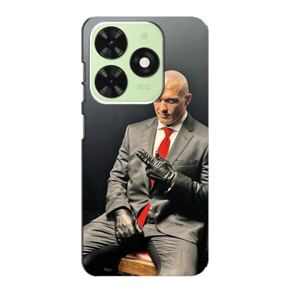 Чехол с принтом «Усик Hitman» для TECNO Pop 8 Чехол с принтом «Усик Hitman» для TECNO Pop 8