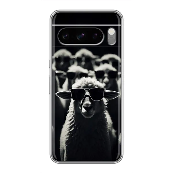 Чехол с принтом «Овечка в очках» для TECNO Pop X