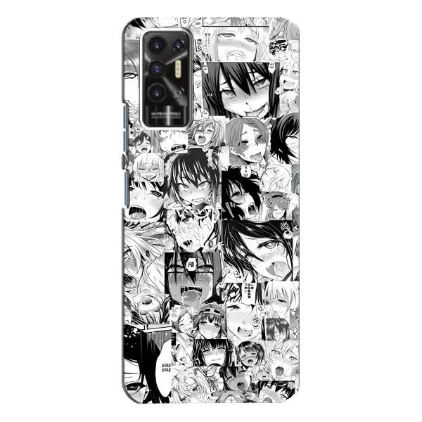 Чехол с принтом «Ahegao manga» для TECNO Pova 2 (LE7n)