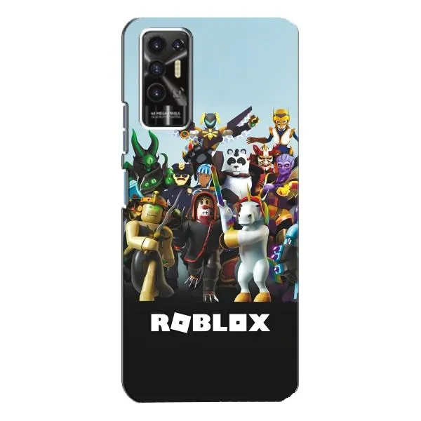 Чехол с принтом «ROBLEX» для TECNO Pova 2 (LE7n)