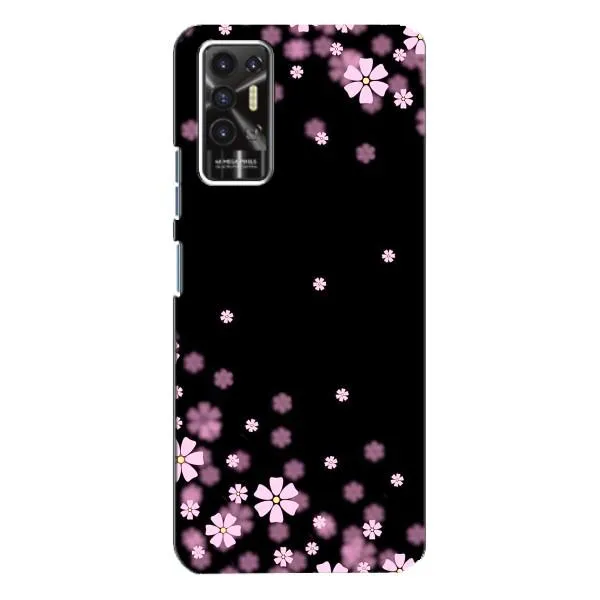 Чехол с принтом «Цветочки маленькие» для TECNO Pova 2 (LE7n)