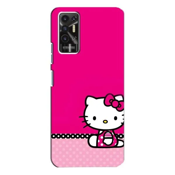 Чехол с принтом «Girl KITTY» для TECNO Pova 2 (LE7n)