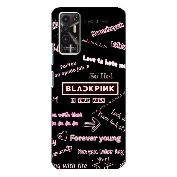 Чохол з принтом «BLACKPINK» для TECNO Pova 2 (LE7n)