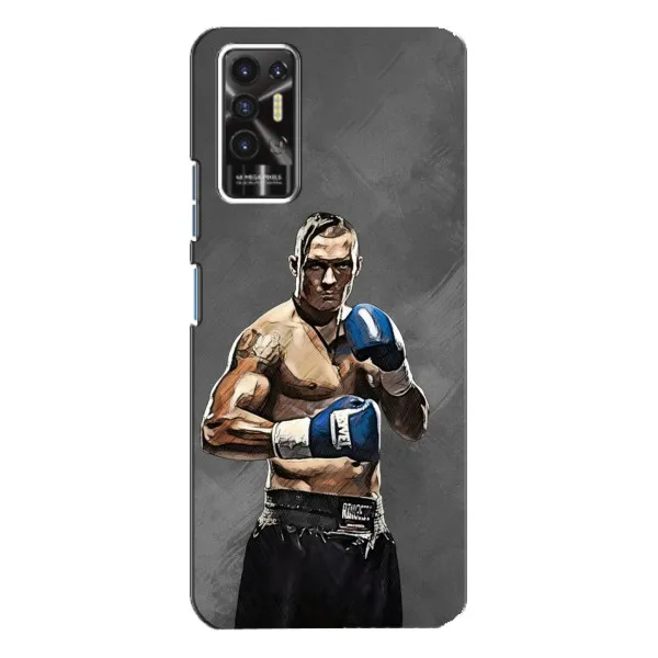 Чехол с принтом «Александр Усик» для TECNO Pova 2 (LE7n)