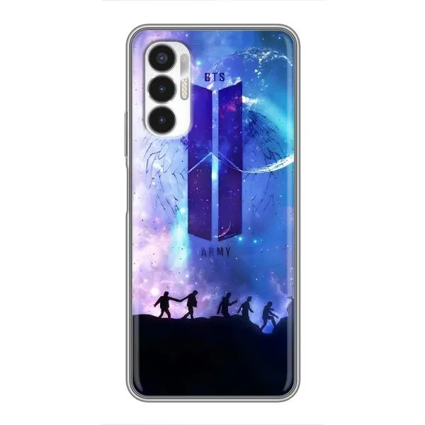 Чехол с принтом «Army BTS» для TECNO POVA 3 (LF7n) Чехол с принтом «Army BTS» для TECNO POVA 3 (LF7n)