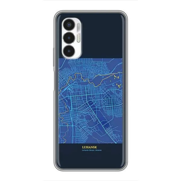 Чехол с принтом «Гуганск» для TECNO POVA 3 (LF7n)