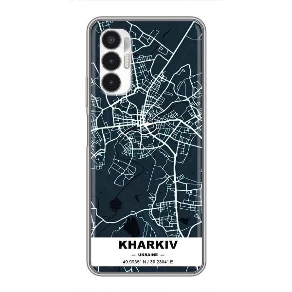 Чехол с принтом «Харьков» для TECNO POVA 3 (LF7n)