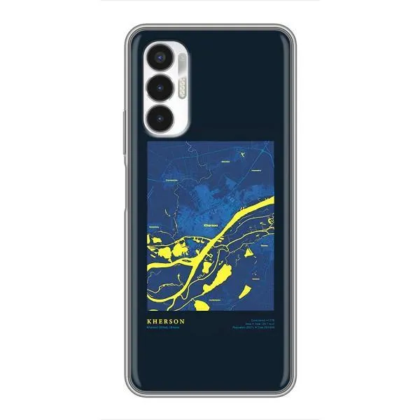 Чехол с принтом «Херсон» для TECNO POVA 3 (LF7n)