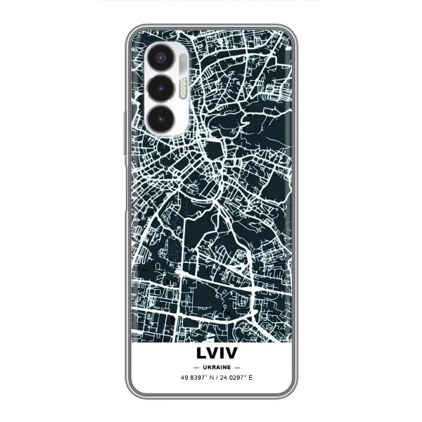 Чехол с принтом «Львов» для TECNO POVA 3 (LF7n)