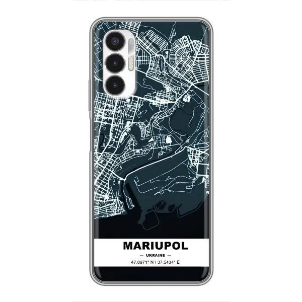 Чехол с принтом «Мариуполь» для TECNO POVA 3 (LF7n)