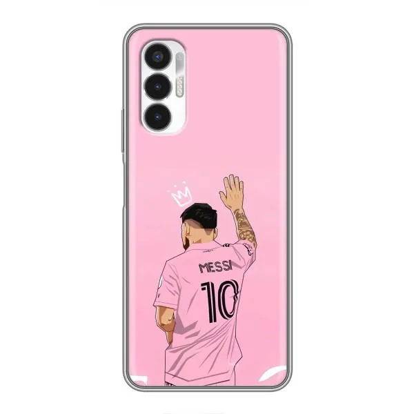 Чохол з принтом «Мессі Маямі» для TECNO POVA 3 (LF7n)