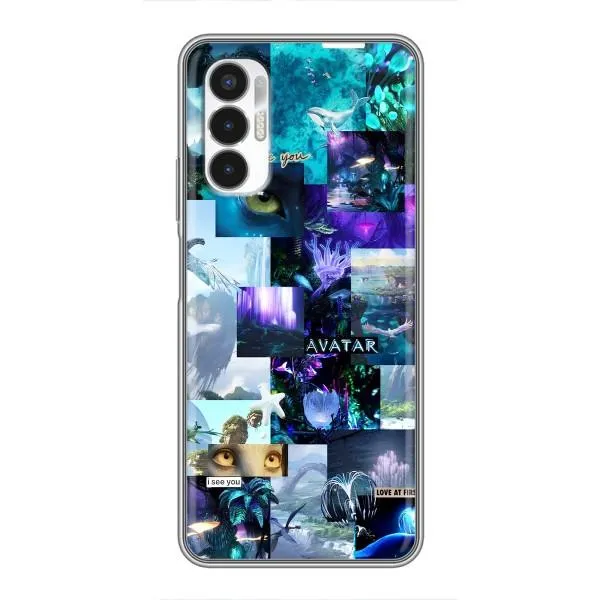 Чехол с принтом «коллаж Аватар» для TECNO POVA 3 (LF7n)