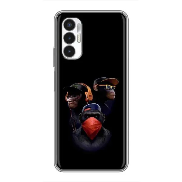 Чехол с принтом «Три обезьяны» для TECNO POVA 3 (LF7n) Чехол с принтом «Три обезьяны» для TECNO POVA 3 (LF7n)