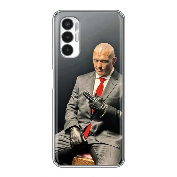Чехол с принтом «Усик Hitman» для TECNO POVA 3 (LF7n)