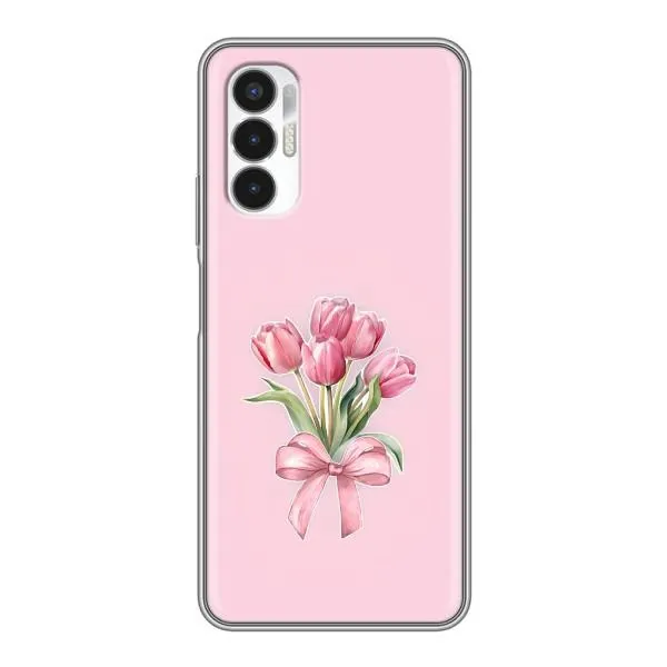 Чехол с принтом «Букет цветов» для TECNO POVA 3 (LF7n)