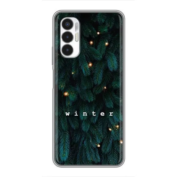 Чехол с принтом «Winter» для TECNO POVA 3 (LF7n)