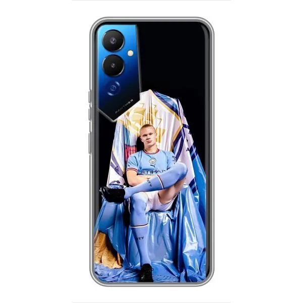 Чехол с принтом «футболист Холанн» для TECNO POVA 4 (LG7n)