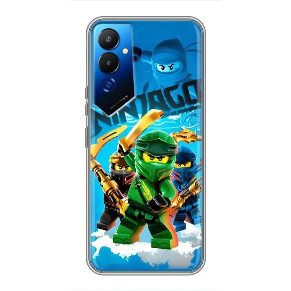 Чехол с принтом «Ninjago» для TECNO POVA 4 (LG7n)