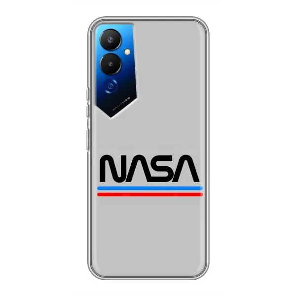Чехол с принтом «NASA» для TECNO POVA 4 (LG7n)
