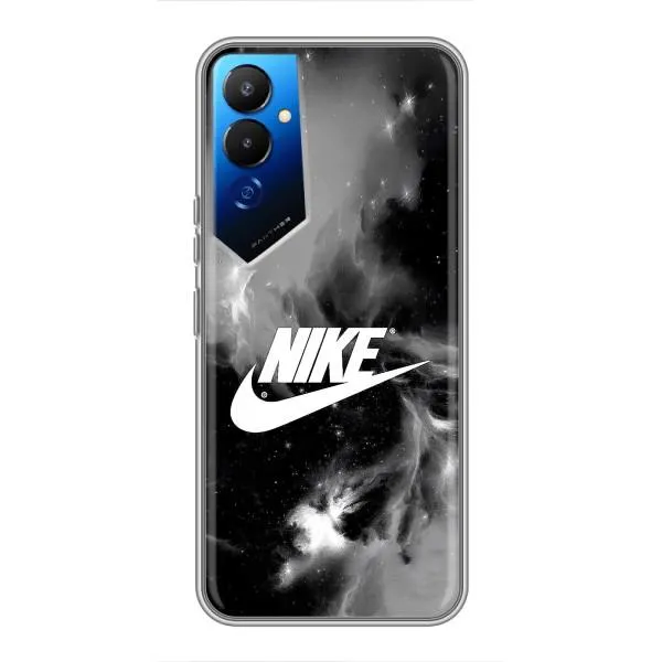 Чехол с принтом «Лого Найк» для TECNO POVA 4 (LG7n)