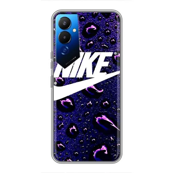 Чехол с принтом «Найк принт» для TECNO POVA 4 (LG7n)