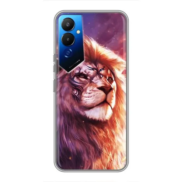 Чехол с принтом «Красочный Лев» для TECNO POVA 4 (LG7n) Чехол с принтом «Красочный Лев» для TECNO POVA 4 (LG7n)