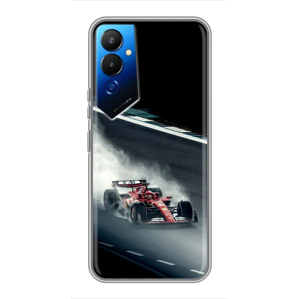 Чохол з принтом «Болід гоночний» для TECNO POVA 4 (LG7n)