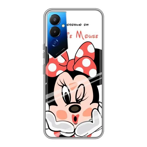 Чехол с принтом «Маус Минни» для TECNO POVA 4 (LG7n) Чехол с принтом «Маус Минни» для TECNO POVA 4 (LG7n)