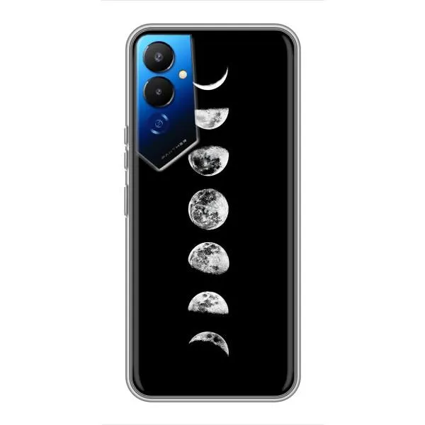 Чехол с принтом «Планеты» для TECNO POVA 4 (LG7n)
