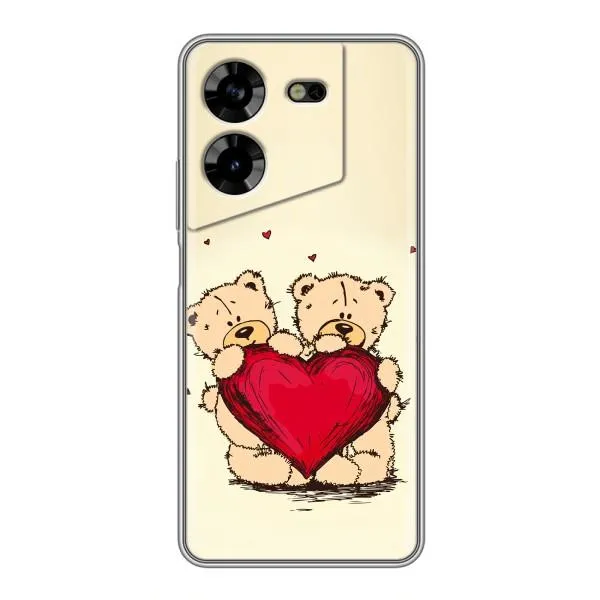 Чехол с принтом «Медвежонки» для TECNO POVA 5 (LG7n) Чехол с принтом «Медвежонки» для TECNO POVA 5 (LG7n)