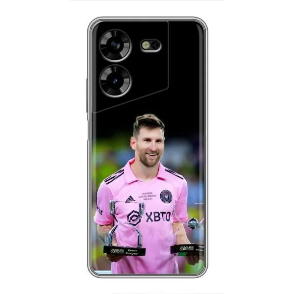 Чехол с принтом «Кубки Месси» для TECNO POVA 5 (LG7n)