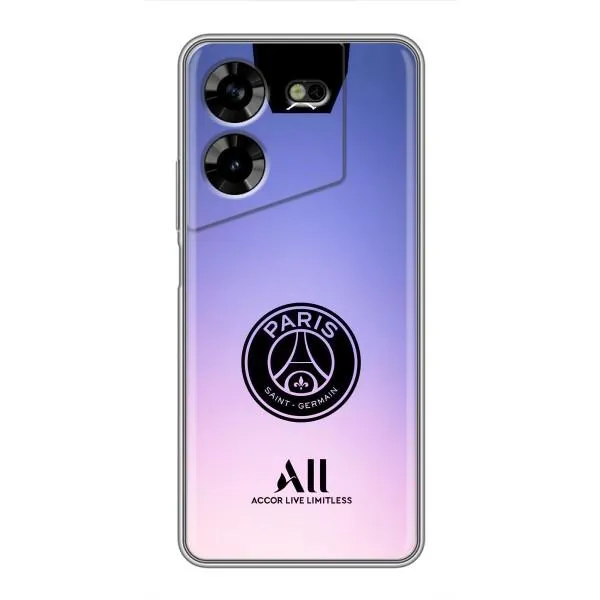 Чехол с принтом «лого PSG» для TECNO POVA 5 (LG7n) Чехол с принтом «лого PSG» для TECNO POVA 5 (LG7n)