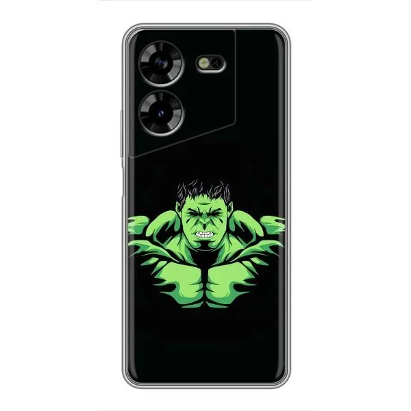 Чехол с принтом «Зелёный Халк» для TECNO POVA 5 (LG7n) Чехол с принтом «Зелёный Халк» для TECNO POVA 5 (LG7n)