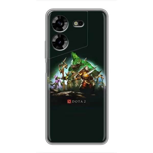 Чехол с принтом «DOTA 2» для TECNO POVA 5 (LG7n)