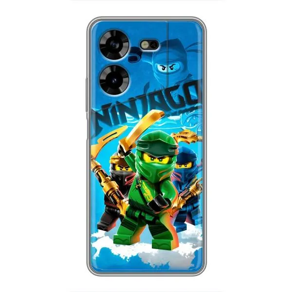 Чехол с принтом «Ninjago» для TECNO POVA 5 (LG7n)