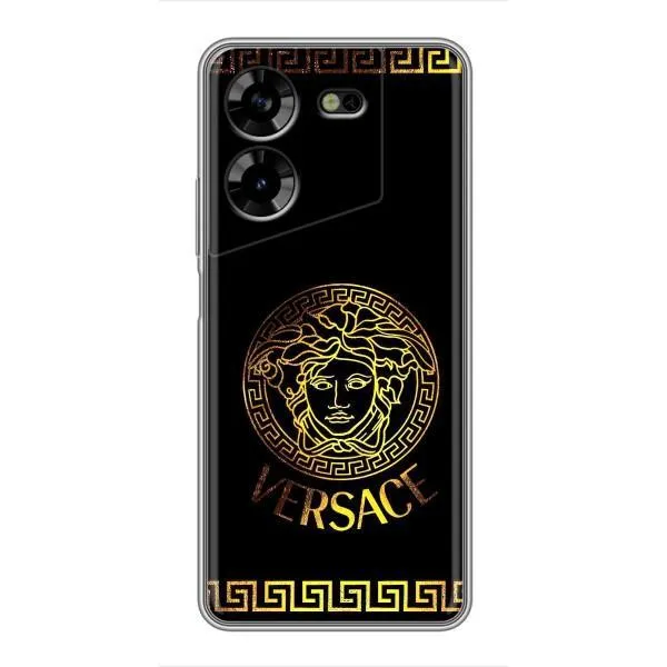Чехол с принтом «Logo Versace» для TECNO POVA 5 (LG7n)
