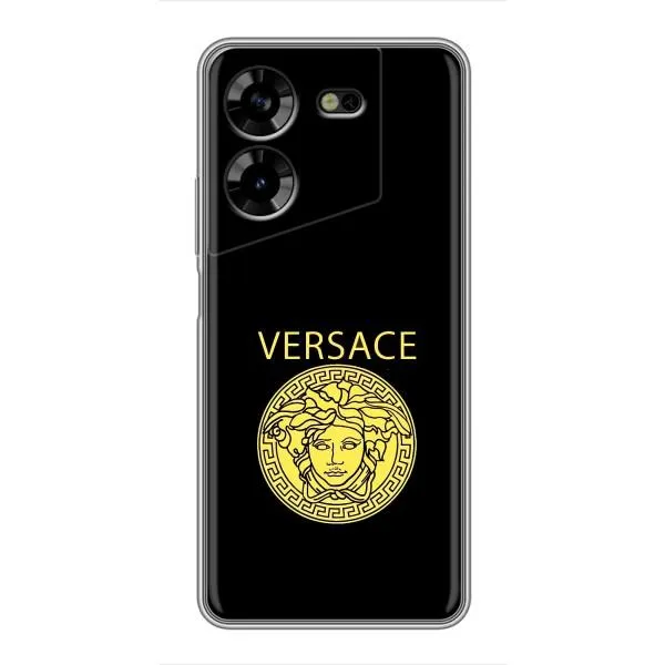 Чехол с принтом «Versace» для TECNO POVA 5 (LG7n)