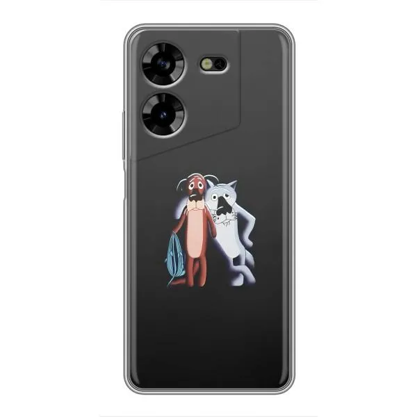Чехол с принтом «Шо опять» для TECNO POVA 5 (LG7n)