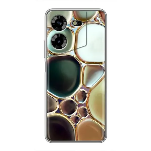 Чехол с принтом «Радужный Мрамор» для TECNO POVA 5 (LG7n)