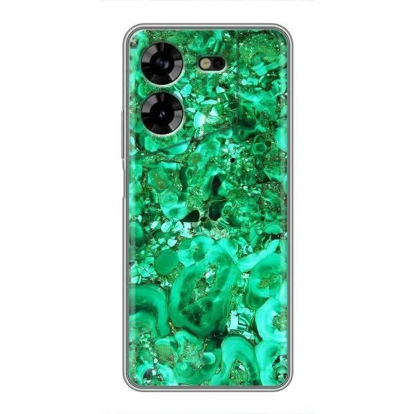 Чехол с принтом «Салатный Мрамор» для TECNO POVA 5 (LG7n)