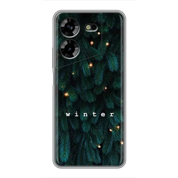 Чехол с принтом «Winter» для TECNO POVA 5 (LG7n)