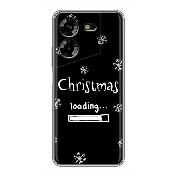 Чехол с принтом «Christmas loading» для TECNO POVA 5 (LG7n)
