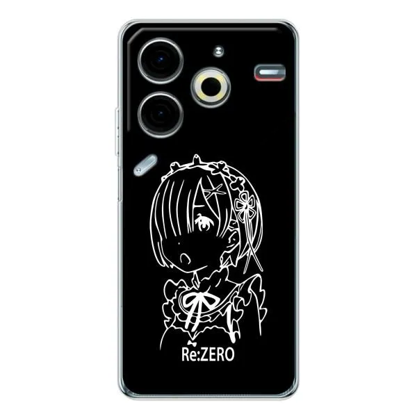 Чохол з принтом «Re: Zero» для TECNO Pova 6 Neo 5G Чохол з принтом «Re: Zero» для TECNO Pova 6 Neo 5G